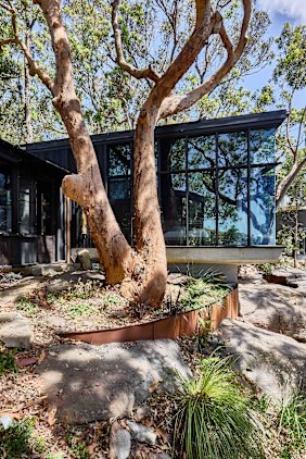 The renovation included transforming what was formerly the main bedroom into a guest wing.