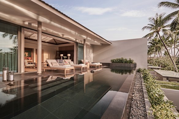 Terrace pool villa at The Regent Phu Quoc.