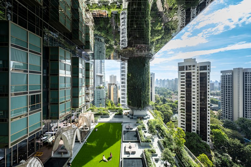 Pan Pacific Orchard is divided into four terraces: Forest, Garden, Cloud and Beach.