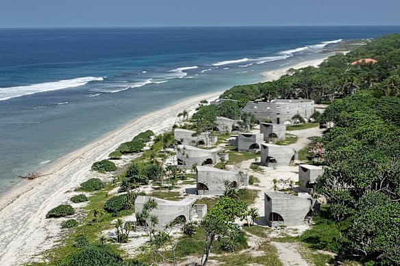 The unfinished La Plage du Pacifique resort in Vanuatu.