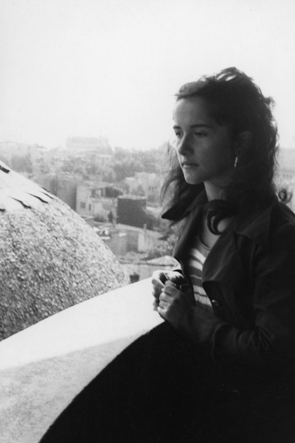 Aida Tomescu aged 18, during her student years in Romania. She says the rigour and discipline of her training in Bucharest is the bedrock of her practice.