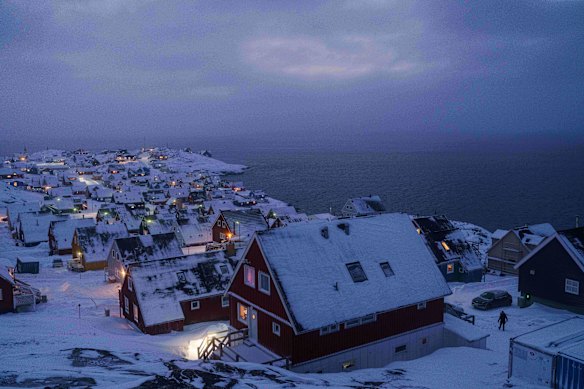 Nuuk, the capital of Greenland, this week.