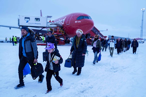 According to a report in Danish public media, Nuuk Airport in Greenland was one of two airports the Danish military was planning to disable in the event of a US invasion.