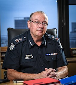 Former chief commissioner Graham Ashton.