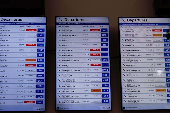 Aviation authorities ordered airlines to cut flights due to a shortage of air traffic controllers.