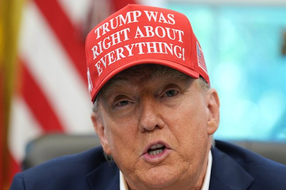 US President Donald Trump.