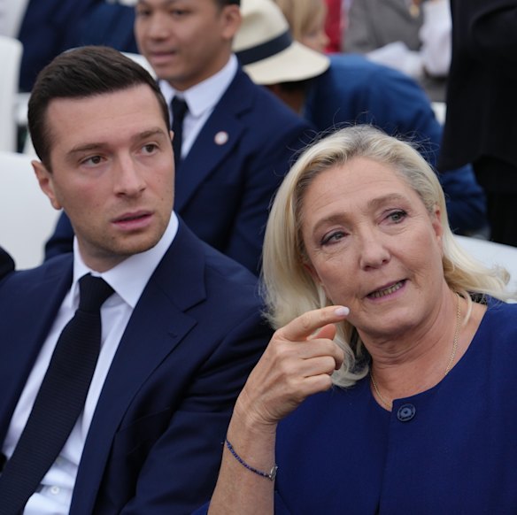 track and field National Rally leaders Jordan Bardella and Marine Le Pen have pledged change, but their conservative values may strike the wrong chord with the young.
