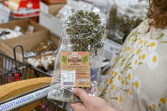 Steer clear of the jarred variety and buy bunches of dried oregano, still on the stem, Julia urges.