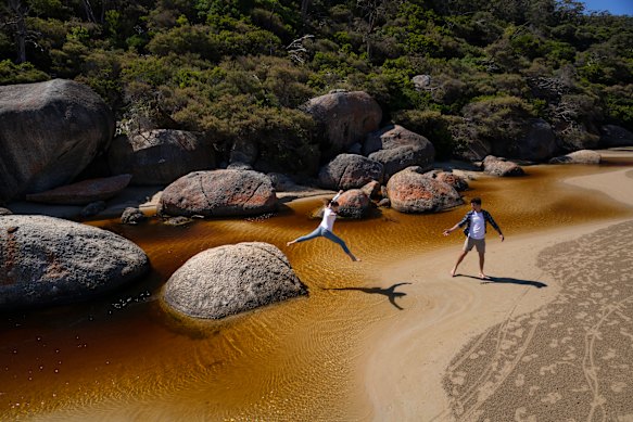 Tidal River in Wilsons Promontory National Park.