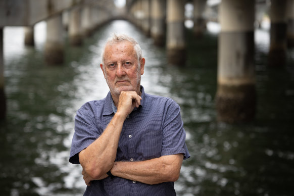 Sid’s friend John Hooker sailed on the first leg of the journey, from Townsville to PNG.