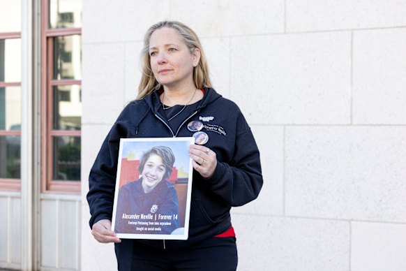 Amy Neville lost her 14-year-old son Alexander in 2020. He died after taking a pill laced with fentanyl.
