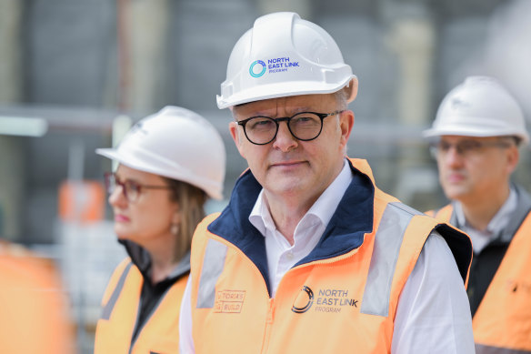 Prime Minister Anthony Albanese will visit Victoria on Wednesday.