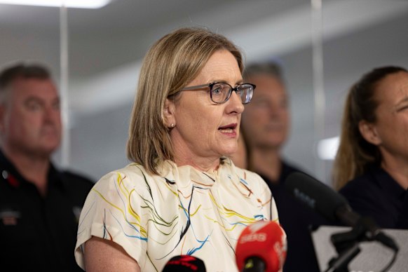 Premier Jacinta Allan spent much of last week defending the state government’s funding of the CFA. 