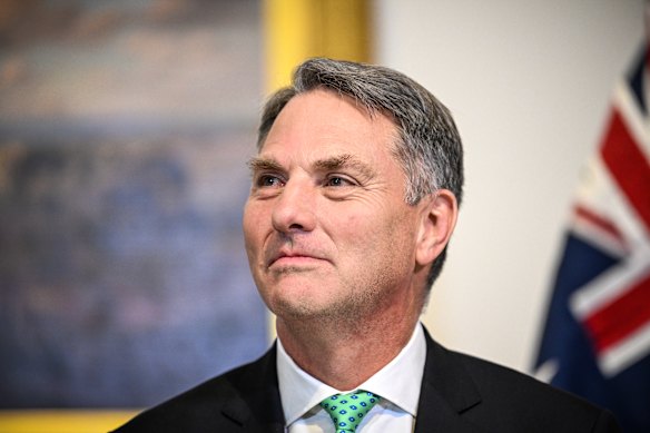 Acting Prime Minister Richard Marles cautiously welcomes the Trump plan. 
