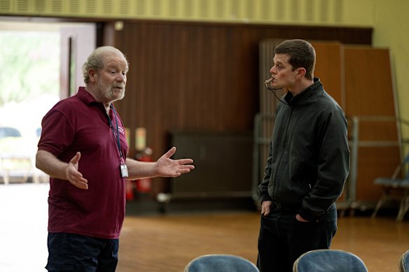 Peter Mullan (left) and Robert Aramayo in I Swear.
