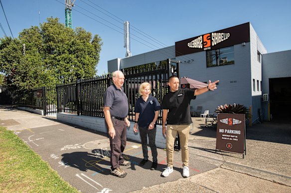 Ross Schinella and Rob and Margaret Barrie are landowners in Rhodes. Months after a major development application was recommended for fast track planning approval, they discovered their holdings had been included in Billbergia’s proposal.