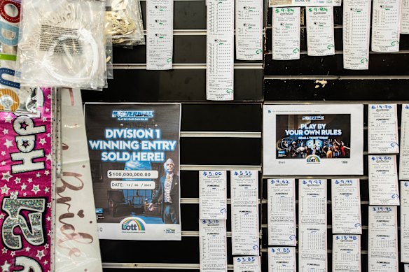 Punters are urged to treat lottery tickets like cash.