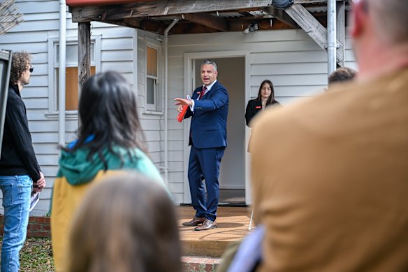 The Seddon home sold in post-auction negotiations on Saturday. 