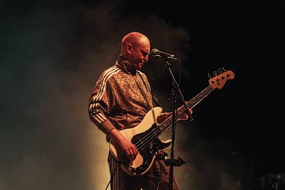 Amyl & The Sniffers performing at the Sidney Myer Music Bowl in January.