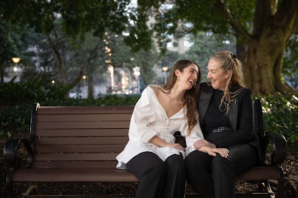 “I’m inspired by the way she’s alchemised our family’s trauma into something meaningful for others,” says Mia Gilmour of her mum, Megan.