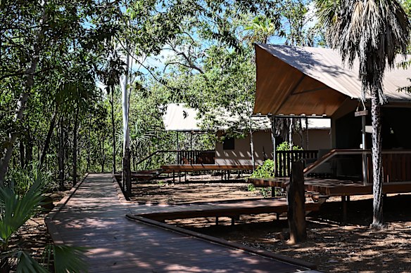 The Mitchell Falls Wilderness Lodge offers an array of mod cons in one of the most remote locations in Australia.