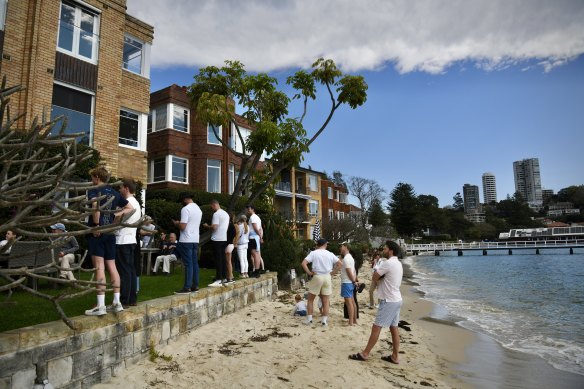 Home values bounced in affluent areas.