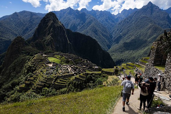 A triple treat of natural, cultural and man-made wonders … Machu Picchu.