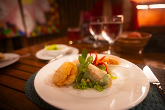 Spoons Cafe & Restaurant in Siem Reap.