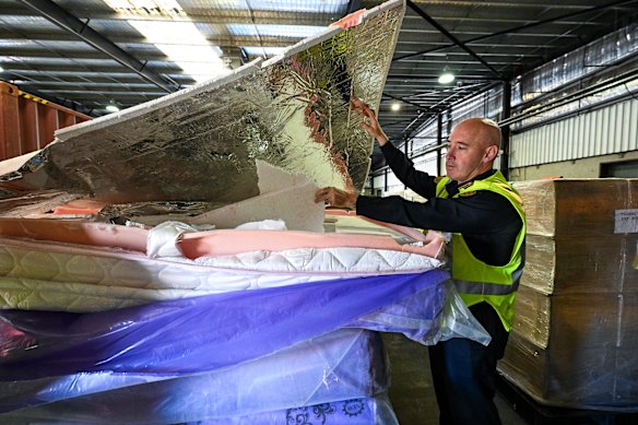 Importers are hiding tobacco in everyday items, including mattresses.