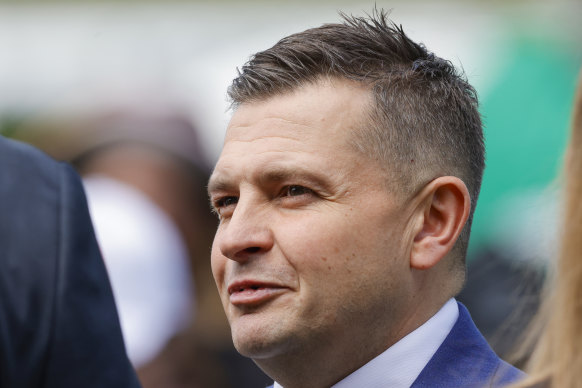 Trainer Paul Snowden.