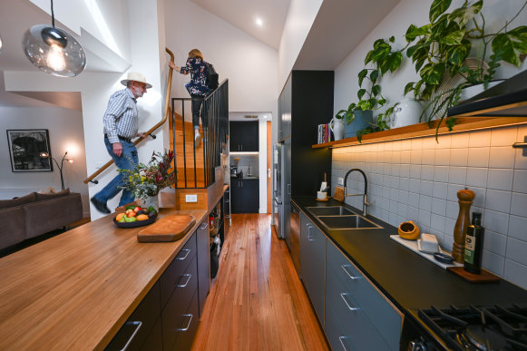 The home’s design was popular with buyers.