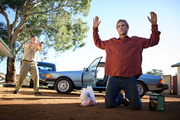 George Mason as Brenden Abbott in Run.