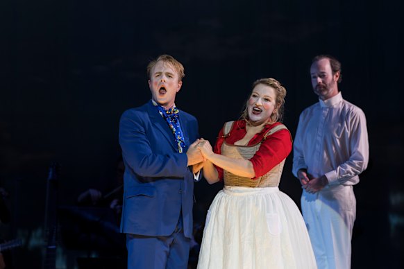 Morgan Pearse, Celeste Lazarenko and Gareth Davies.