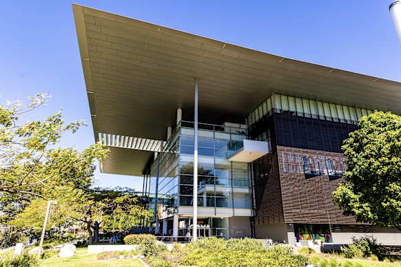 Brisbane’s Gallery of Modern Art (GOMA) in South Brisbane. 