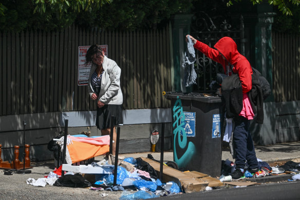 Residents have raised concerns about anti-social behaviour in St Kilda, prompting a proposal to issue fines to the homeless.