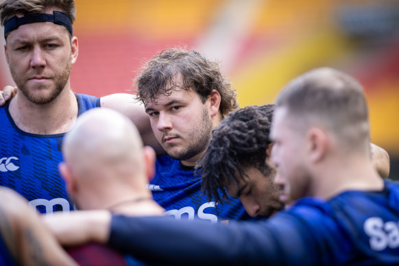 Massimo De Lutiis has fed off the Reds’ more experienced forward leaders to inspire his own rise.