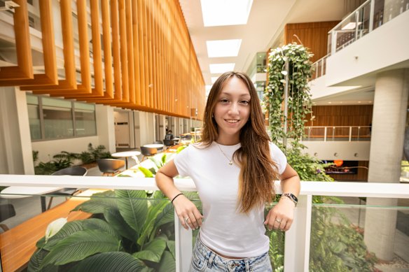 QUT architecture student Kennedy Meddows. 