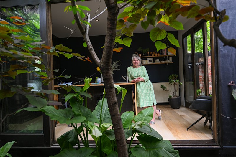 Vendor Sharon Wells says she poured a lot of herself into the home.