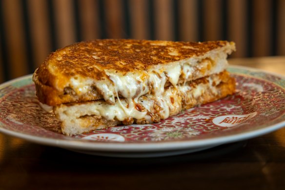 Don’t sleep on the spiced-up Chinese bolognese toastie at an underrated Carlton North cafe.