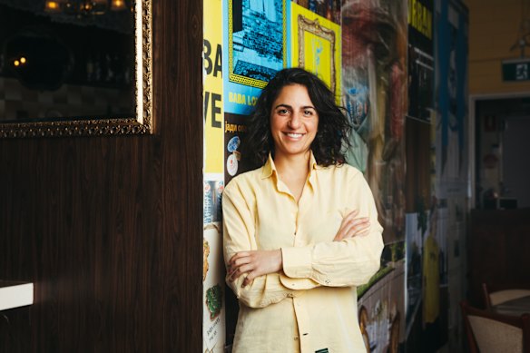 Baba’s Place restaurant manager Joy Della El Toum.