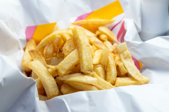 Chips are the specialty at Northern Soul in St Kilda.