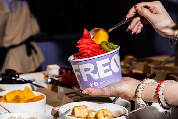 Freo is a self-serve frozen yoghurt shop from a fine dining chef.