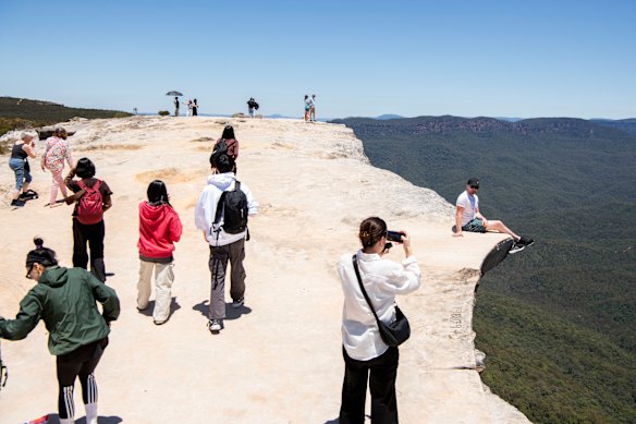 Lincoln’s Rock has experienced a surge in visitors recently.