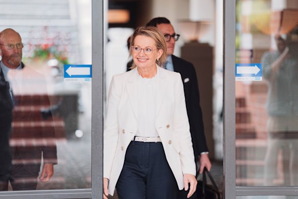 Problems left and right … Opposition Leader Sussan Ley will oversee a crucial Liberal Party meeting on Wednesday.