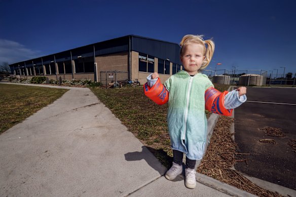 Matilda Mathews will be unable to use the Port Fairy pool as the council has decided to close it.