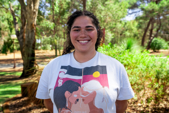 Second year law student Kyanna Hansen.