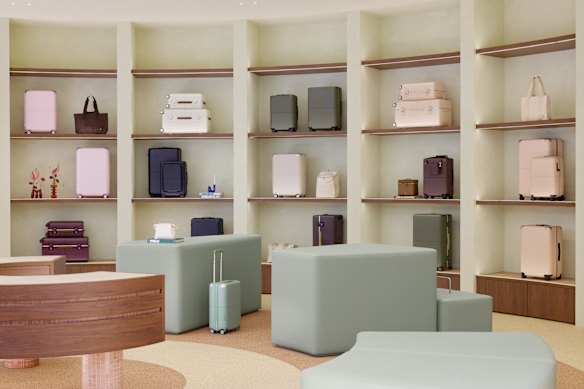 July encourages customers to shop in person, where people tend to buy more than they do online.