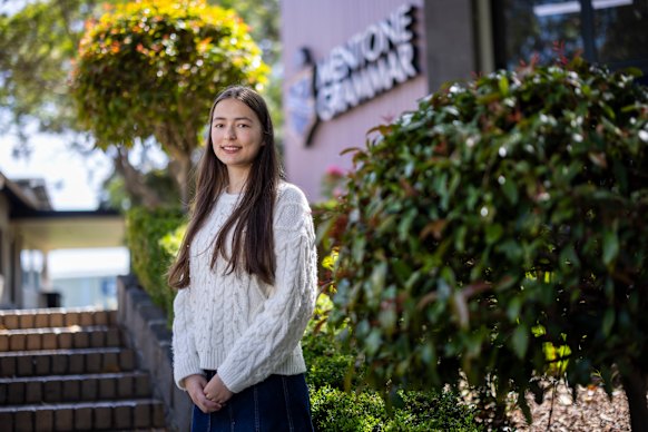 Mentone Grammar School student Jess Chaplin achieved a perfect score of 99.95. 