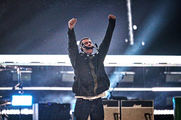  Liam Gallagher at the opening night of the Oasis reunion tour.