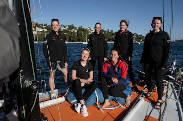  Katie O’Mara, Annie Stevenson, Bayley Taylor, Elizabeth Tucker, Malin Ludwig and Maddie Lyons.